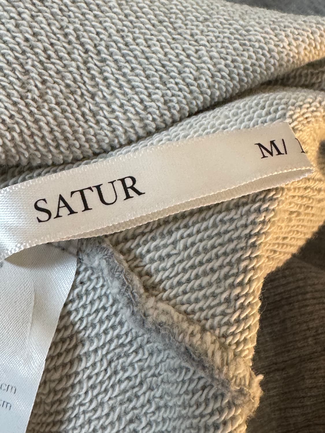 [M]세터 엔들리스 세터데이 스웻셔츠 맨투멘 그레이 상품이미지5