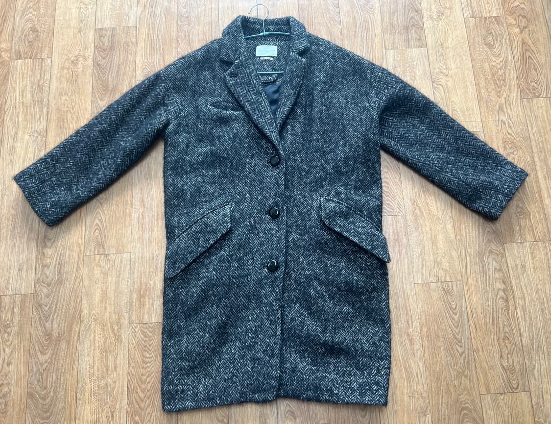 이자벨 마랑 에뚜왈 헤링본 코트 상품이미지1