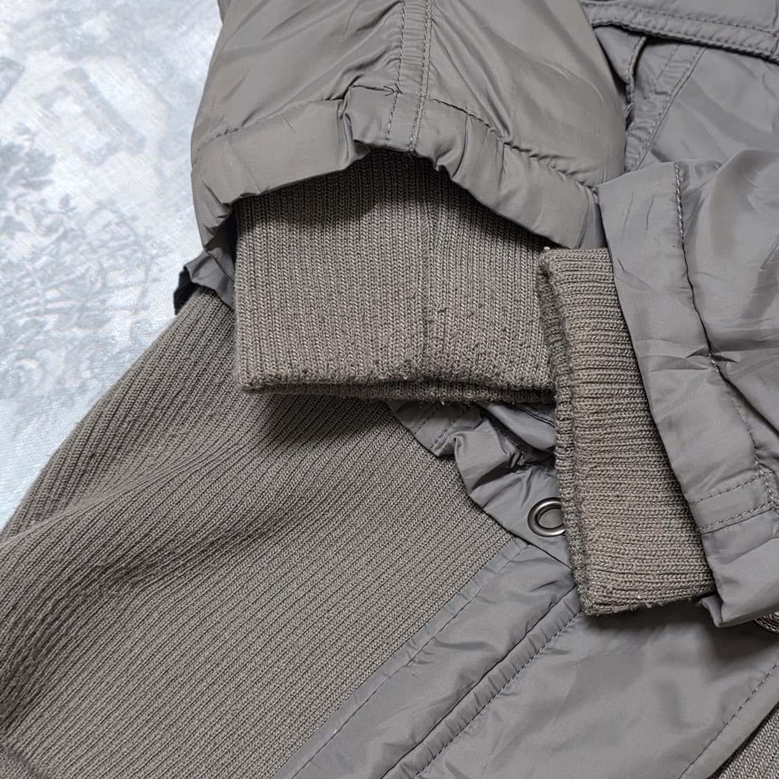 돌리엔젤 펑크 락시크 후드 셔링 투웨이 봄버 패딩 집업 y2k goa 상품이미지4