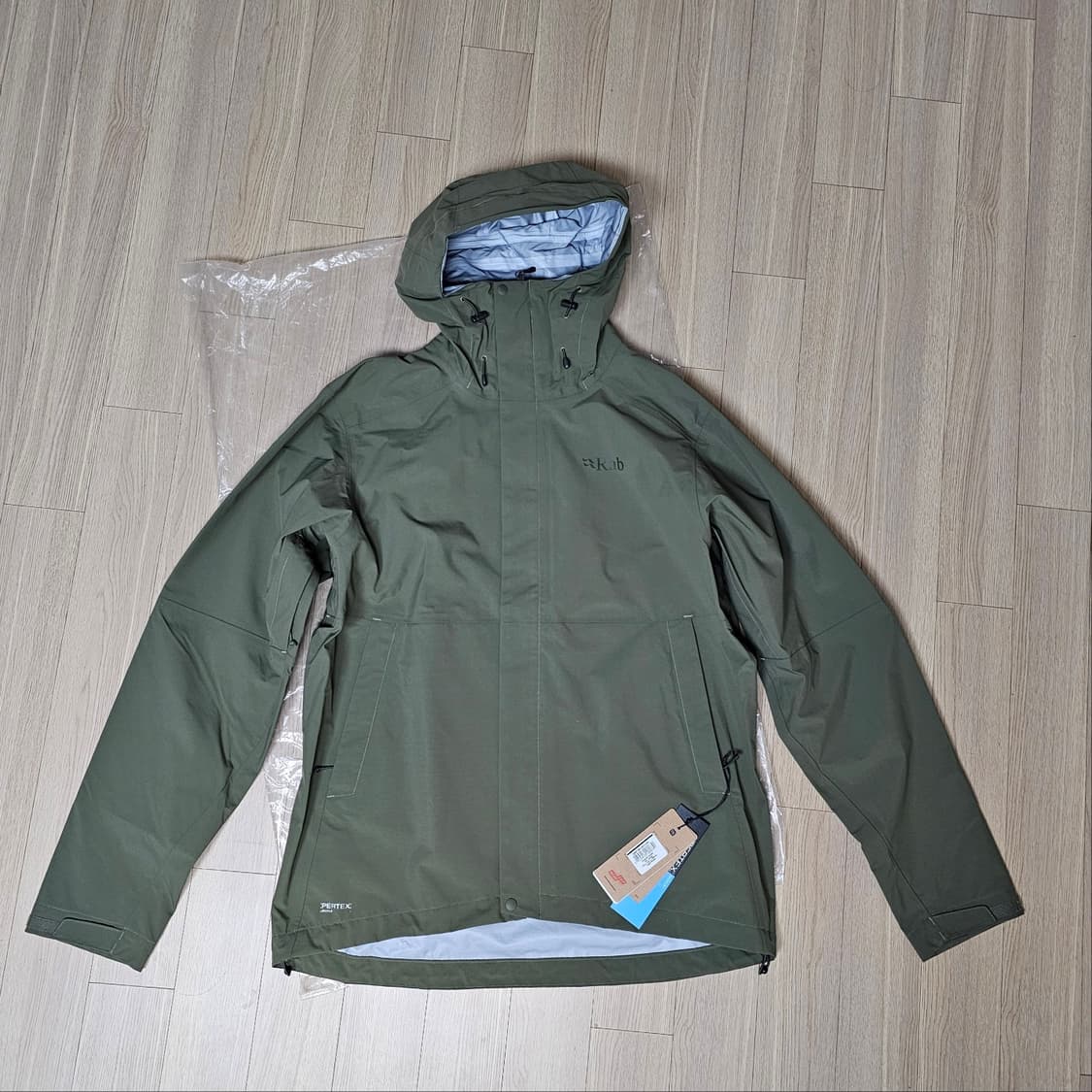 UK L 새제품) Rab 랩 파이어월 하드쉘 바람막이 등산 트레킹 xl 상품이미지2
