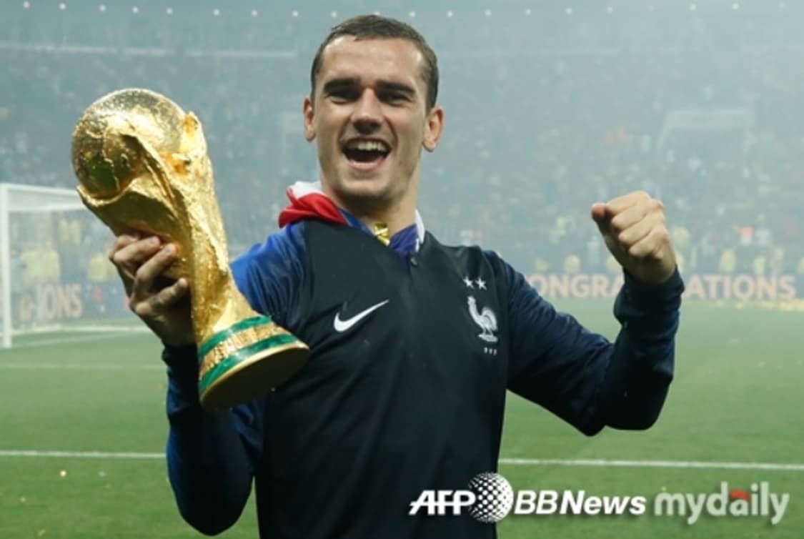 2018 월드컵 프랑스 그리즈만 국대 긴팔유니폼 L사이즈 상품이미지9