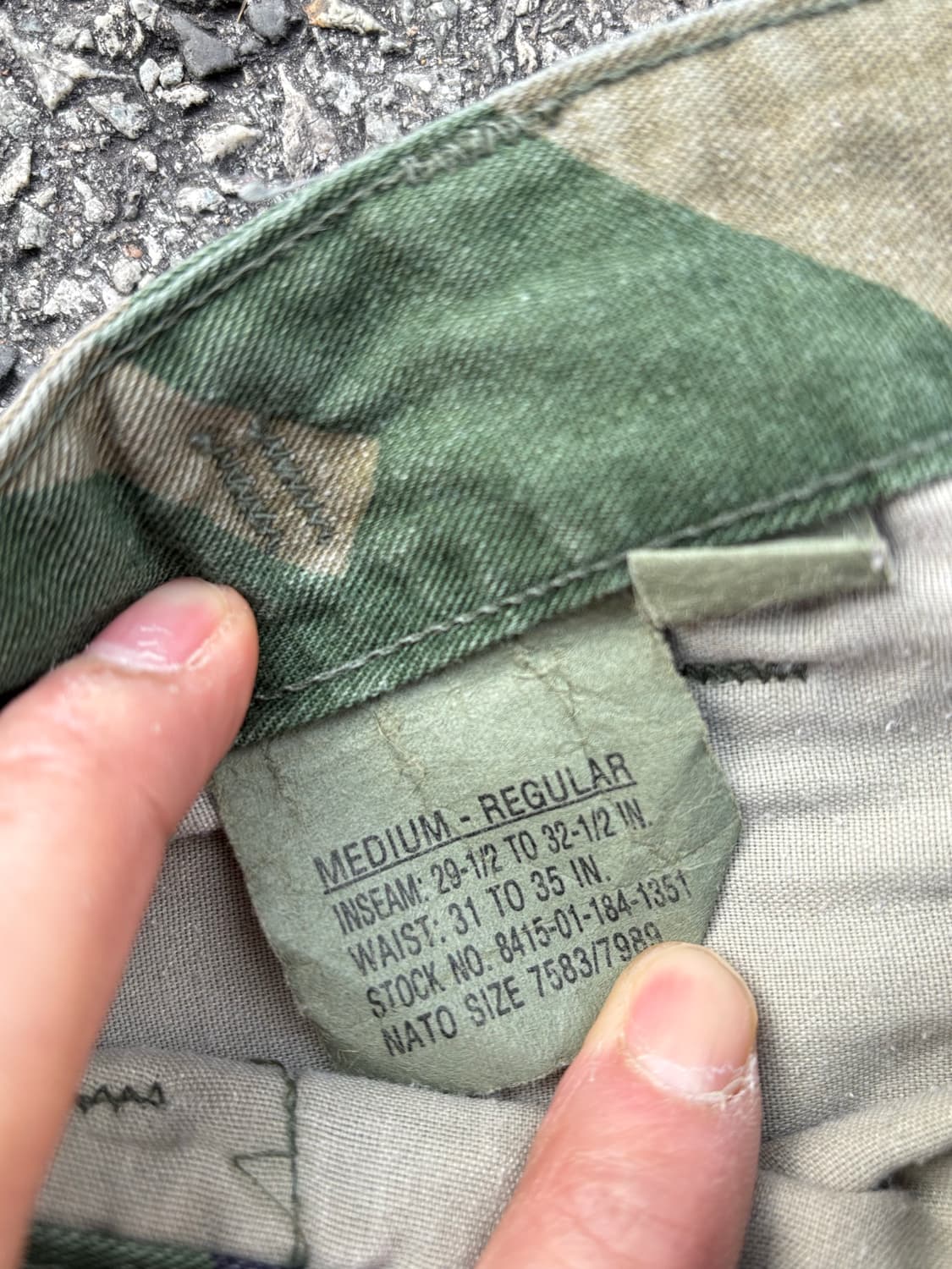 미군 우드랜드 bdu 팬츠 M-R 001 상품이미지8