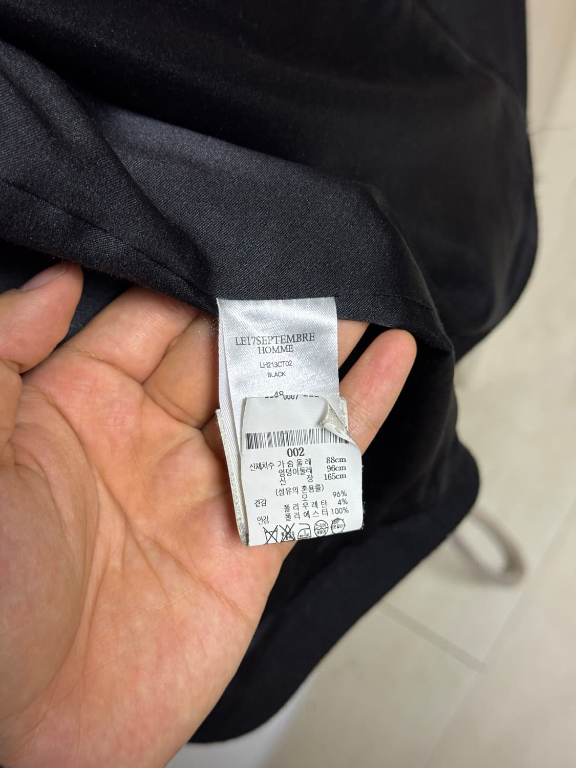 르셉탬버 옴므 하프 더블 코트 피코트 상품이미지5