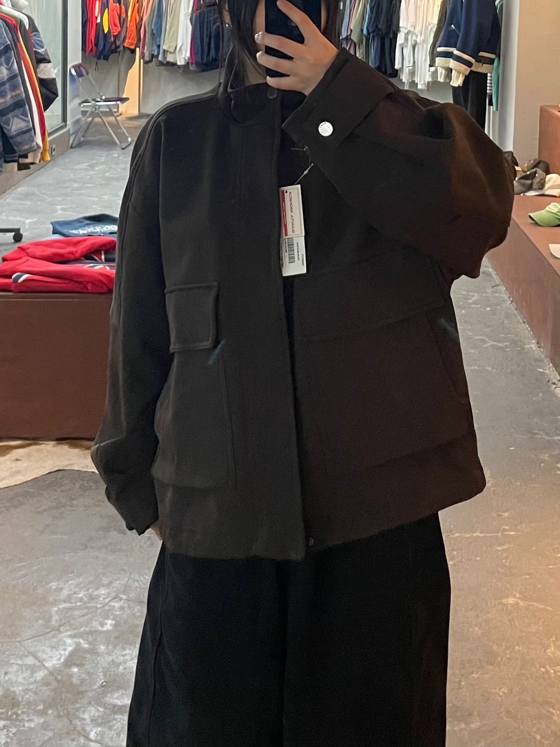 일꼬르소 유일리티 블루종 자켓 H2227 상품이미지1