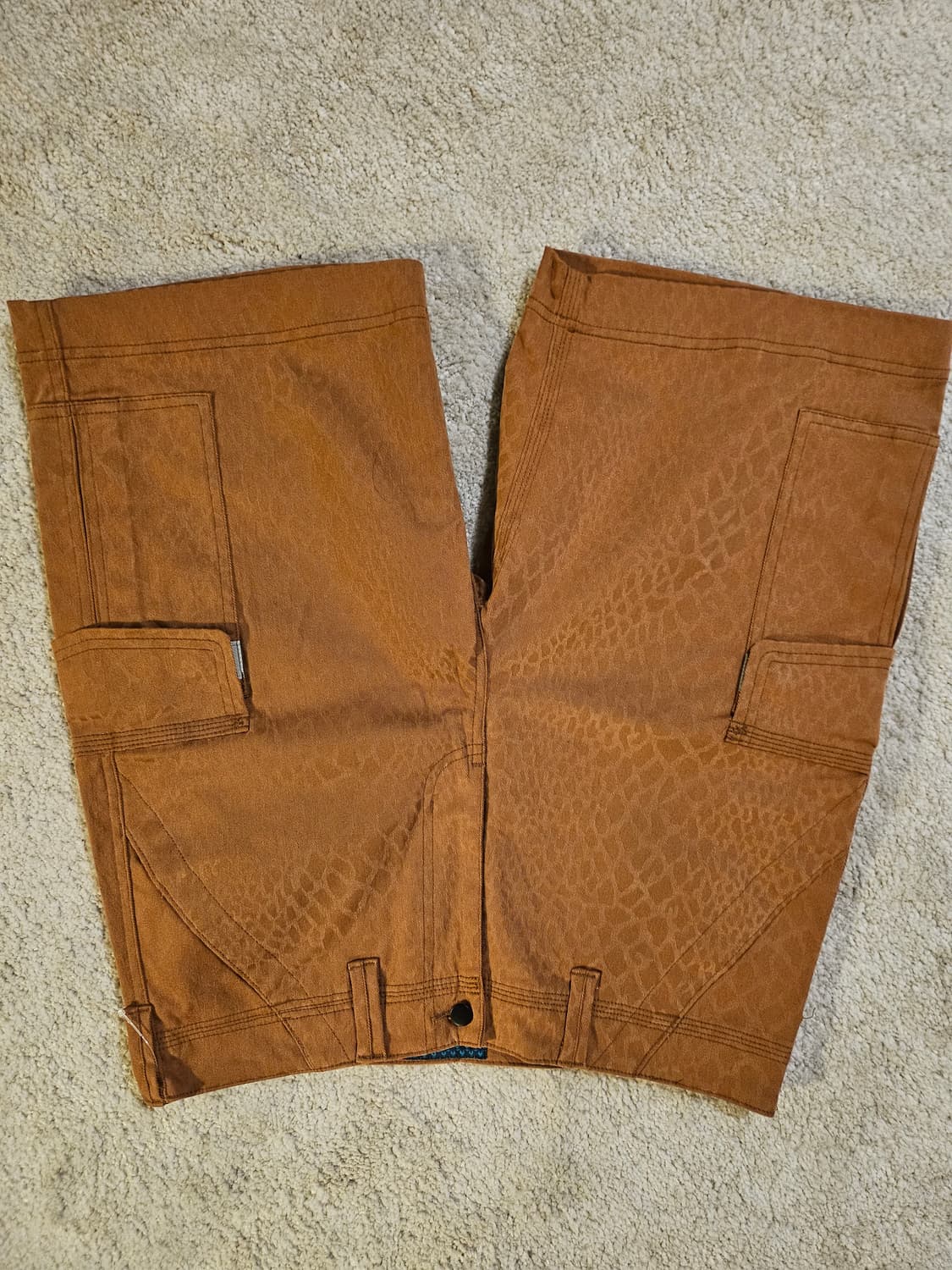 새상품(32)LRIE LIFE 남성 자카드 패턴 카고 버뮤다 팬츠 상품이미지4