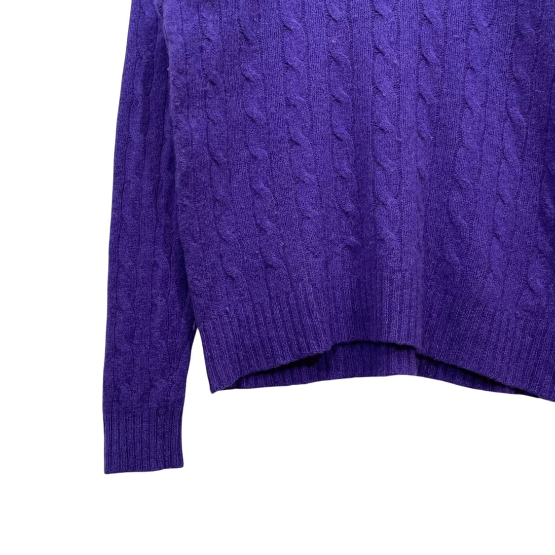 Polo Ralph Lauren Purple Cable Knit 상품이미지6
