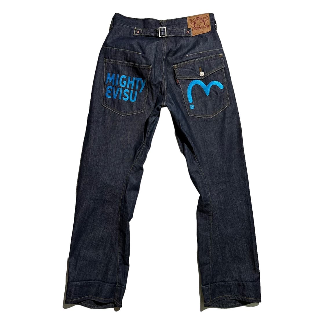 에비수 로고 포켓 엔지니어드 데님 팬츠 청바지 상품이미지1