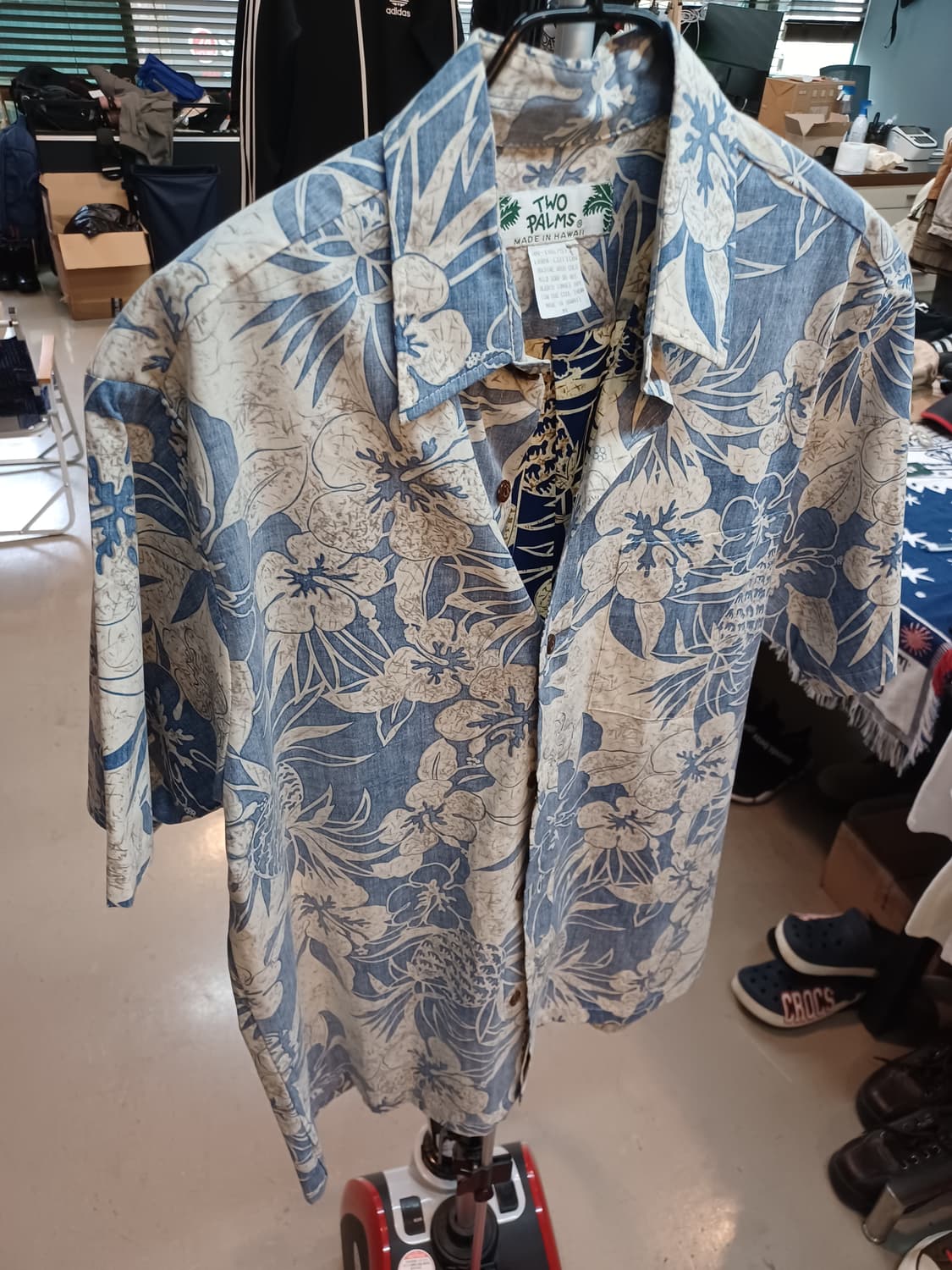 Two palms 하와이안 반팔 셔츠남방 m L 상품이미지5