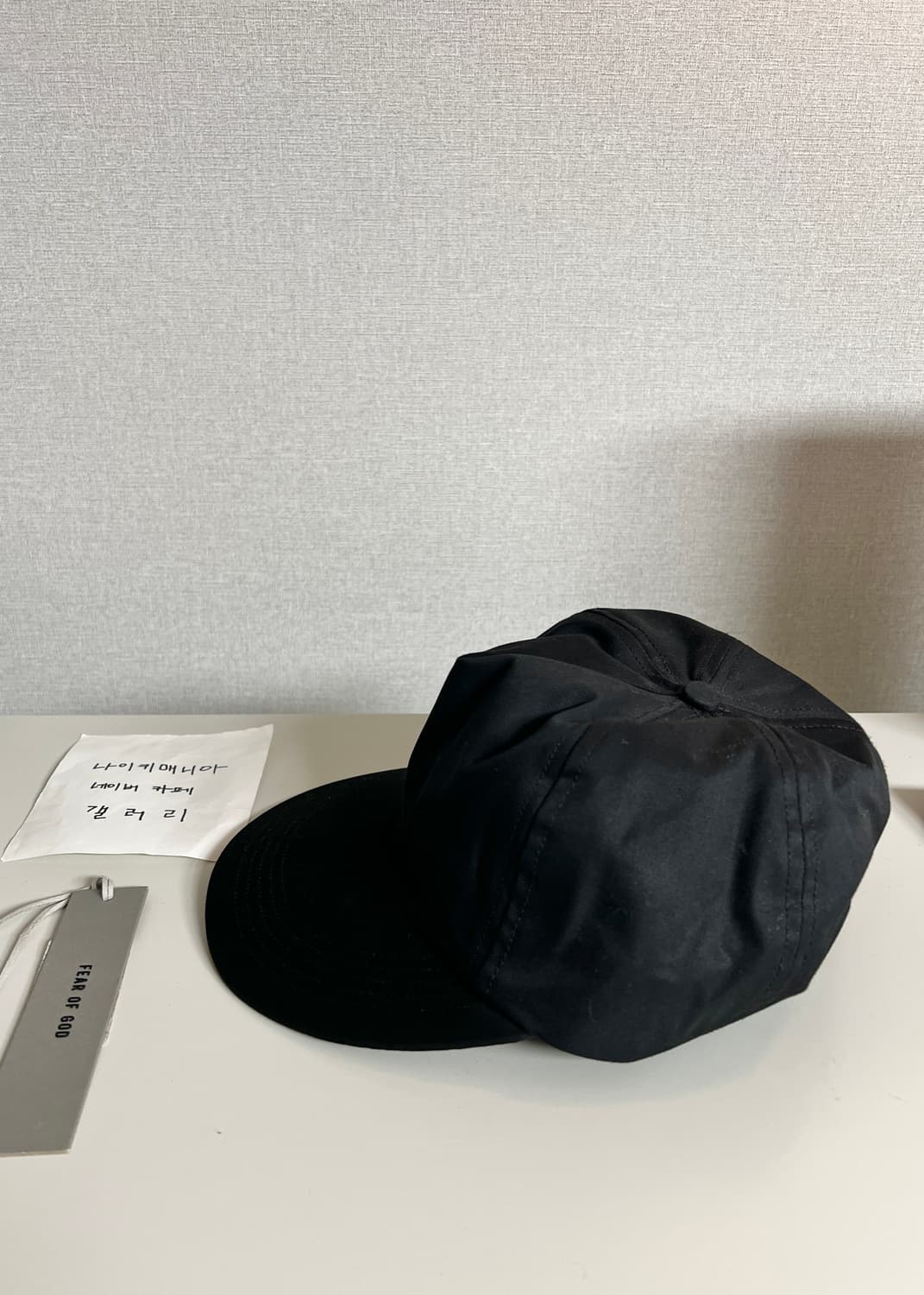 [OS] 피어오브갓 7th 개버딘 5-패널 햇 블랙 상품이미지8