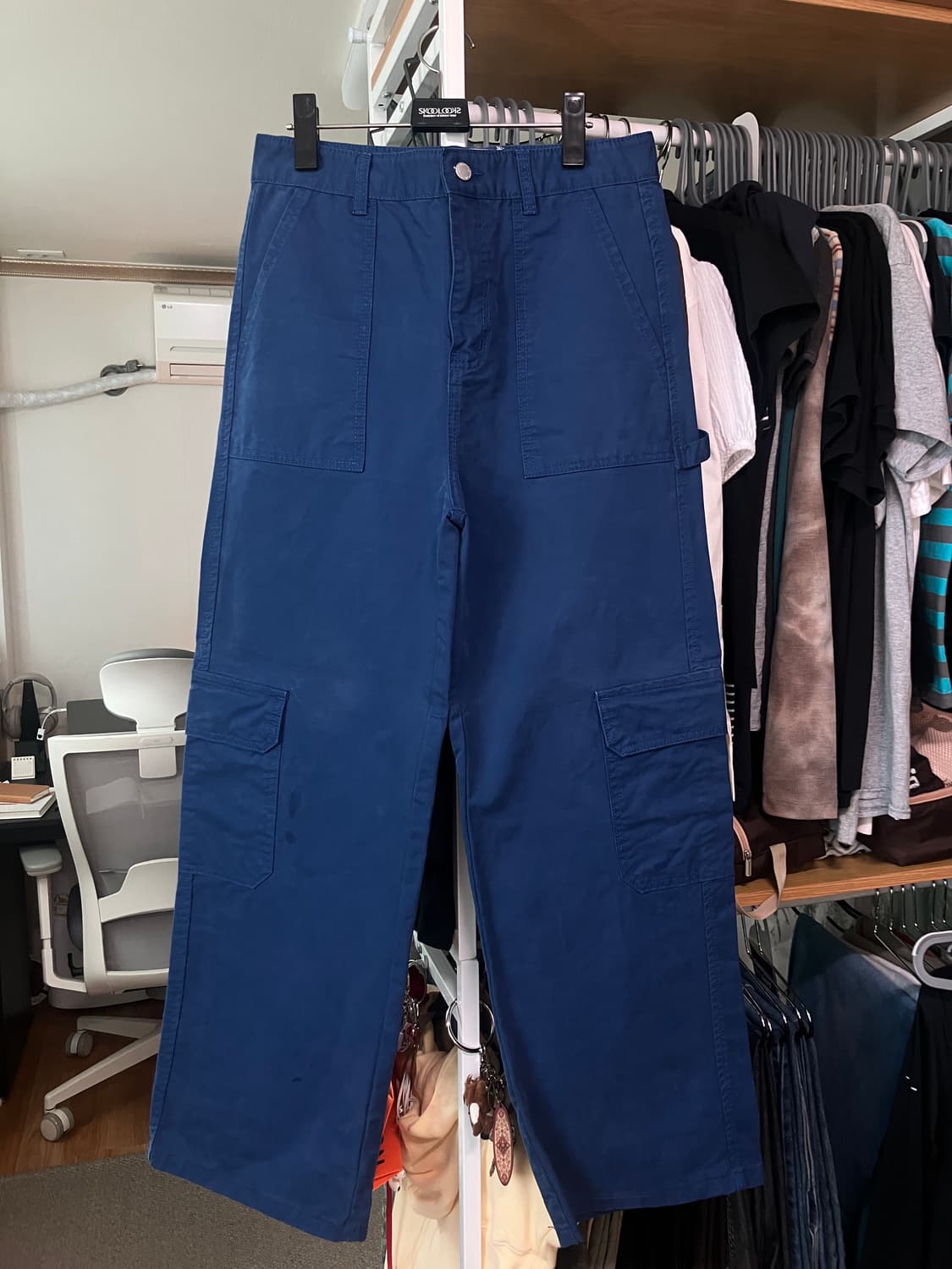 플리즈프로젝트 카펜터팬츠 블루 상품이미지4