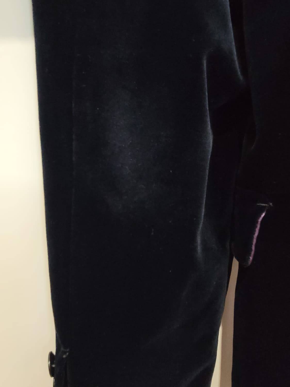 타임옴므 다크네이비 벨벳 남성 자켓 100~105사이즈 상품이미지7