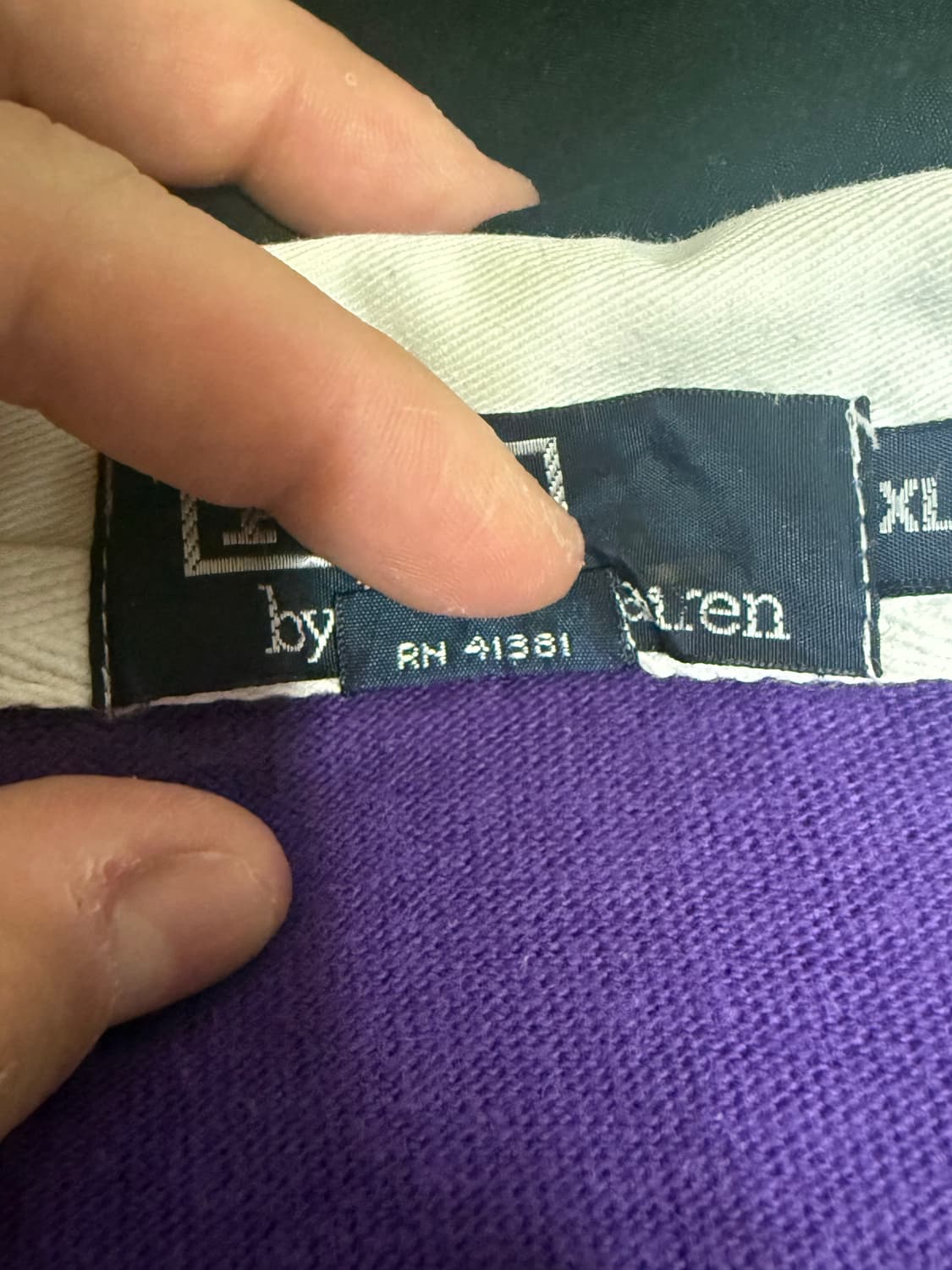 폴로 빈티지 럭비티 xl 상품이미지3