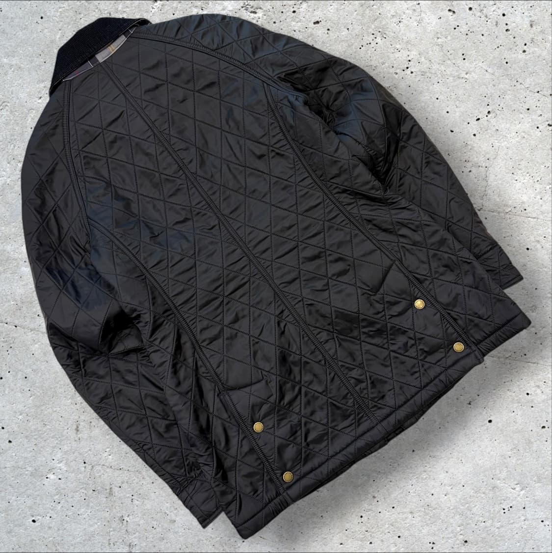 [38] 바버 애넌데일 블랙 퀼팅 자켓 블랙 B281 상품이미지2