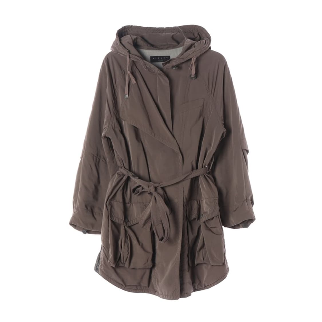 시슬리 빈티지 후드 벨티드 자켓 42 상품이미지1