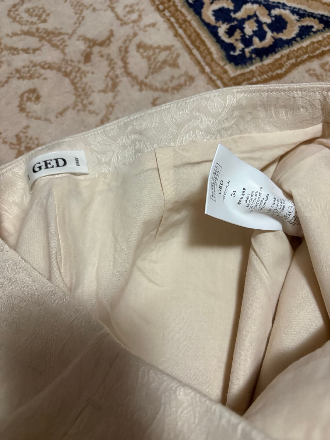 게드 ged 자카드 팬츠  상품이미지7