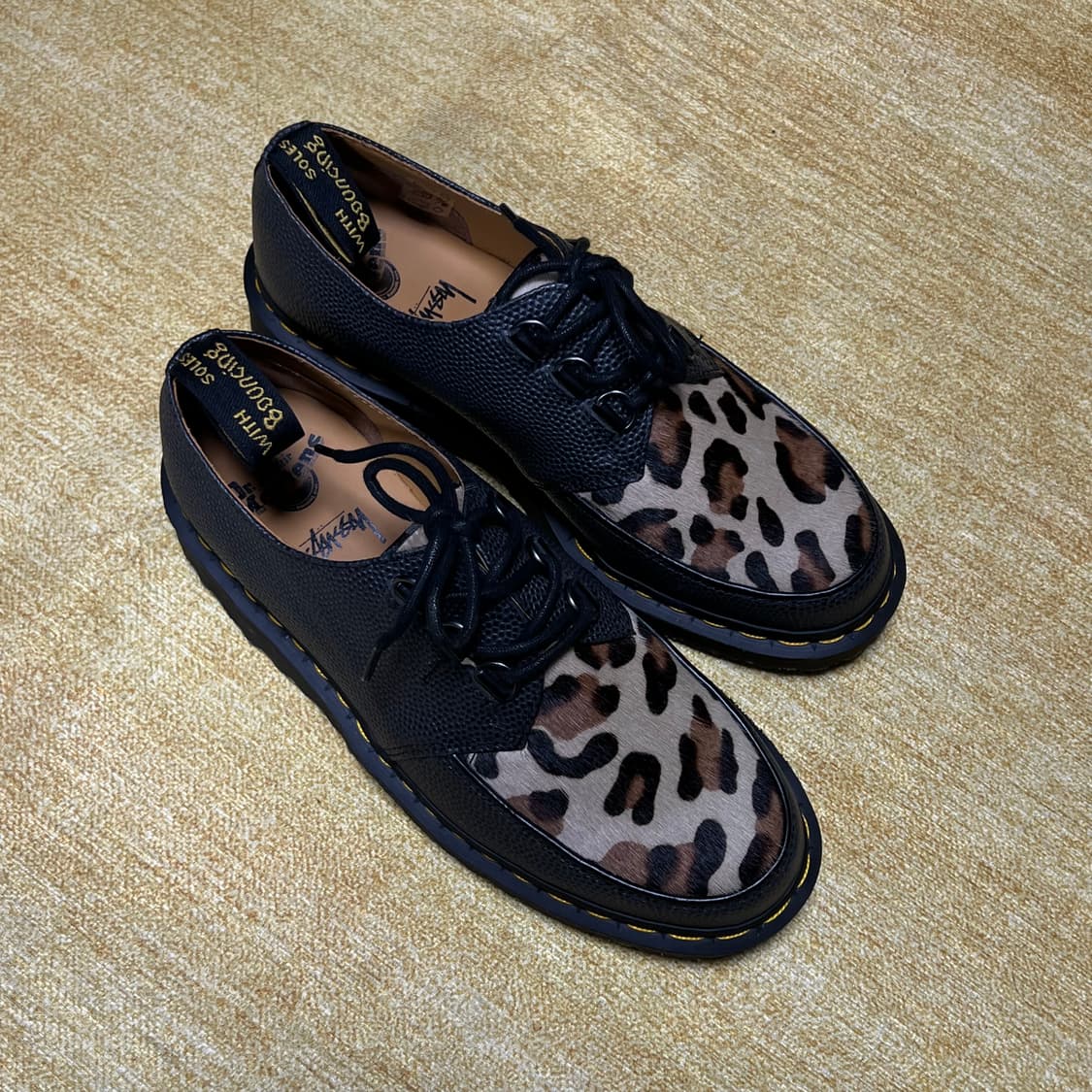 닥터마틴 x 스투시 레오파드 로퍼 uk7 260 상품이미지1