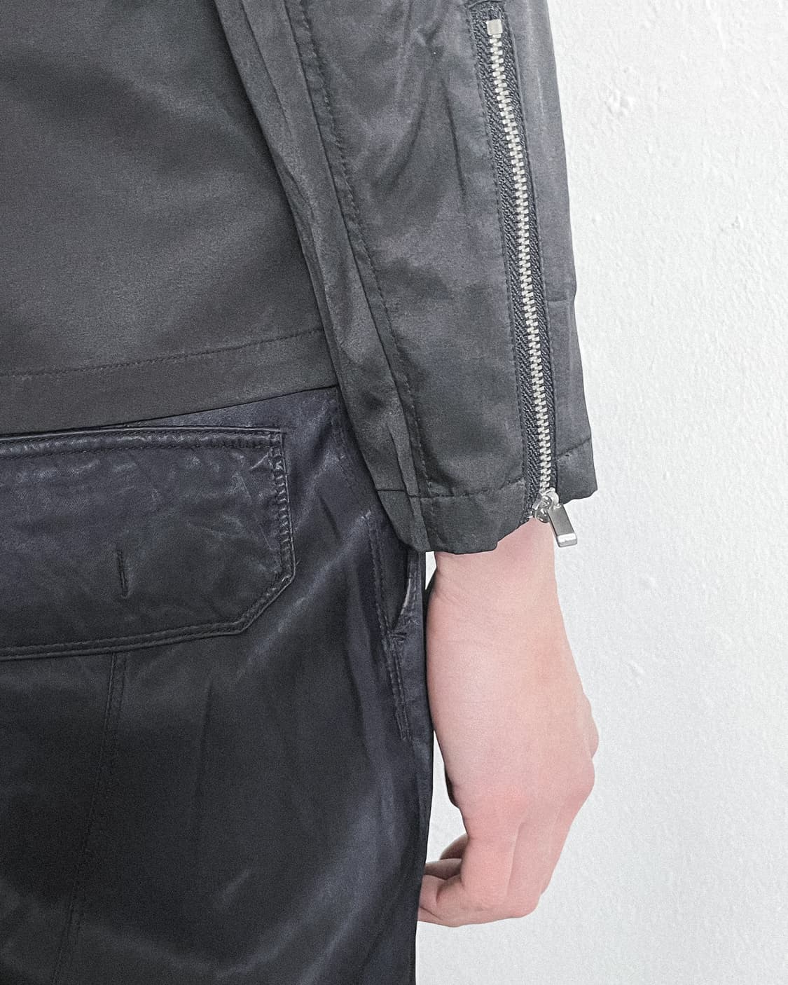 NO ID japan 사선지퍼 셔츠 상품이미지4