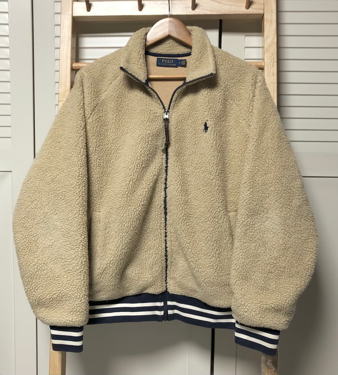 폴로 랄프로렌 플리스 자켓 오버핏 뽀글이 상품이미지1