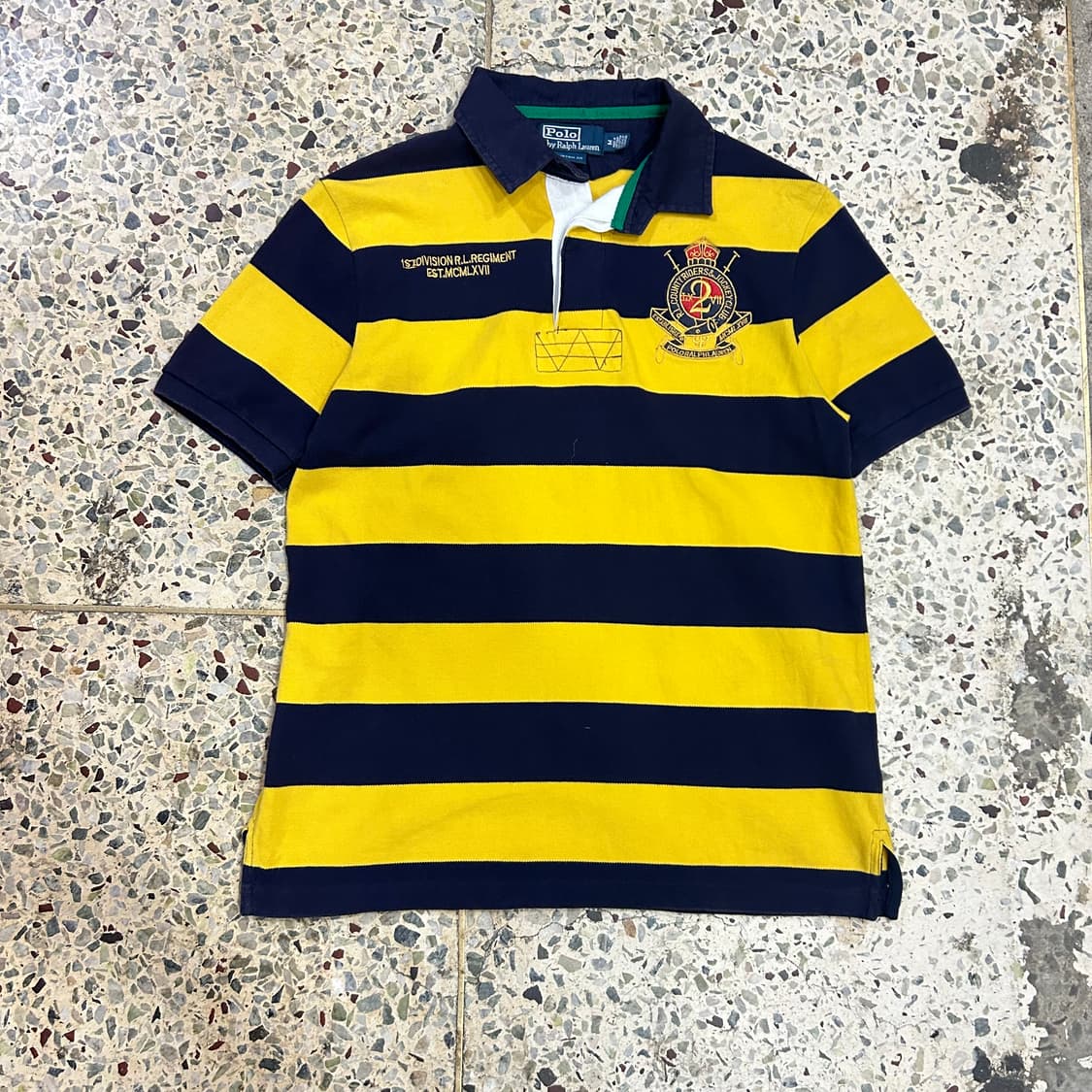 폴로(POLO ralphlauren) 스트라이프 럭비 카라티 상품이미지1
