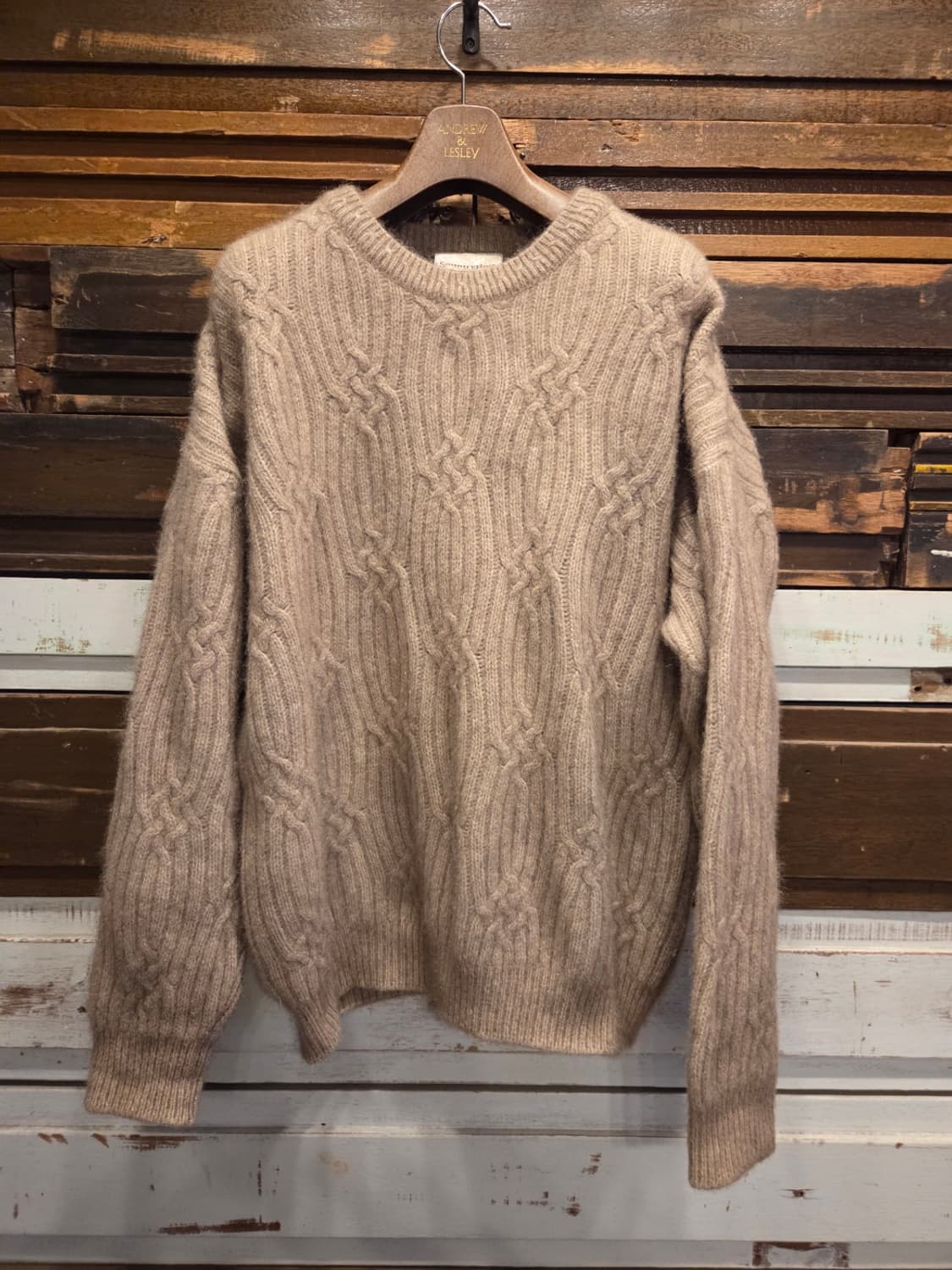 컨트리타임 메리노울 니트 상품이미지8