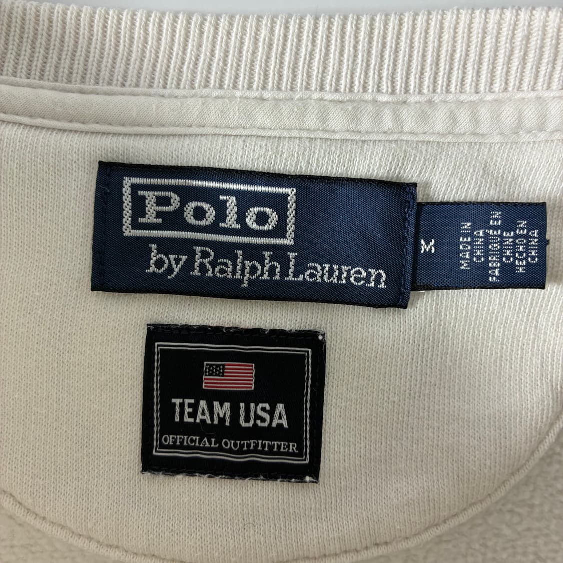 Polo  폴로 랄프로렌 Team USA 성조기 화이트 맨투맨   상품이미지6