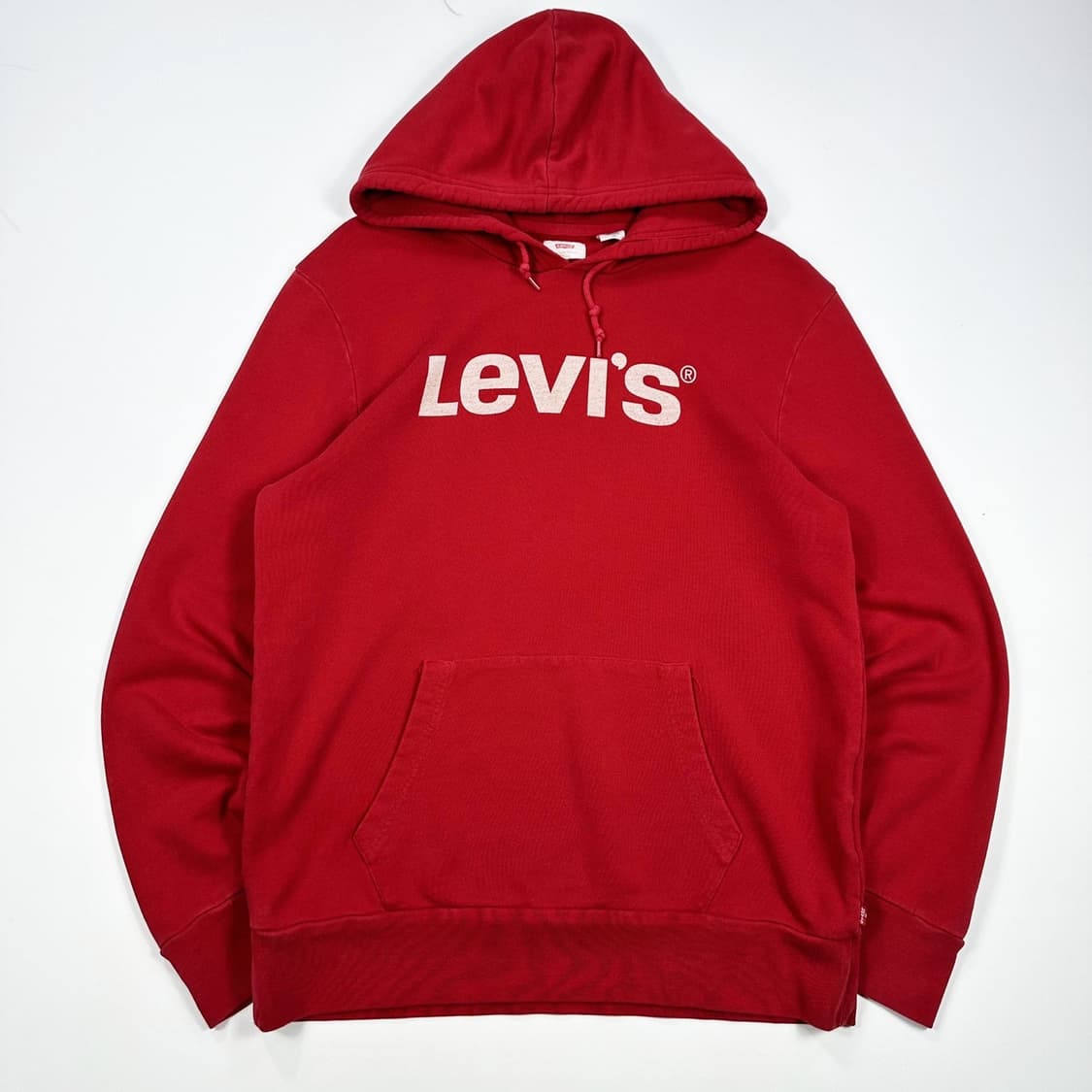 리바이스 오리지널 레드 이니셜 후드티 (L) 상품이미지2