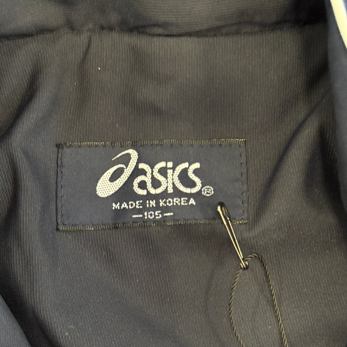 90s 아식스 올드스쿨 기모 바람막이 상품이미지4