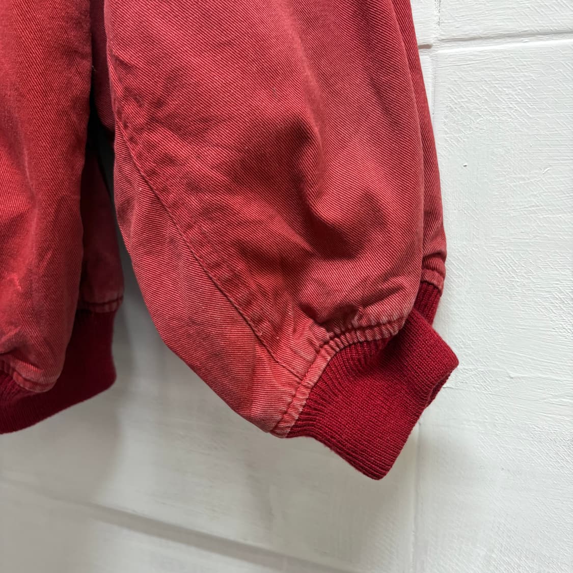 80's 피그먼트 코튼 블루종 자켓  상품이미지6