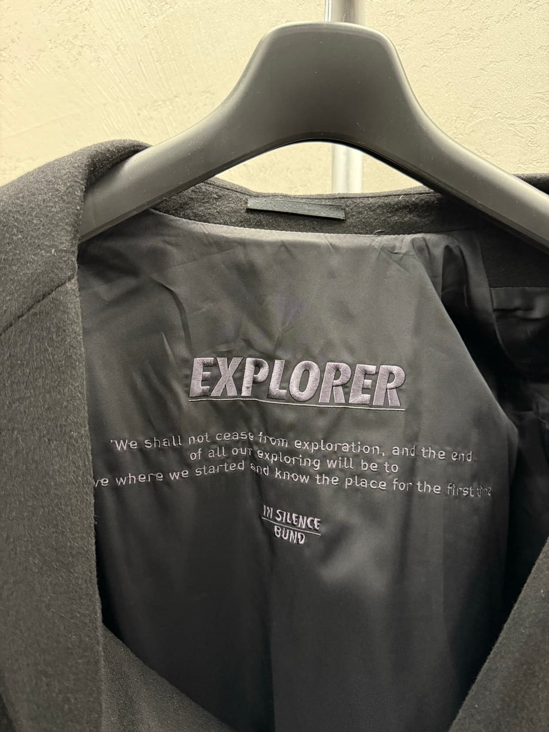 IN SILENCE x BUND 인사일런스 익스플로러 더블코트 S 상품이미지5