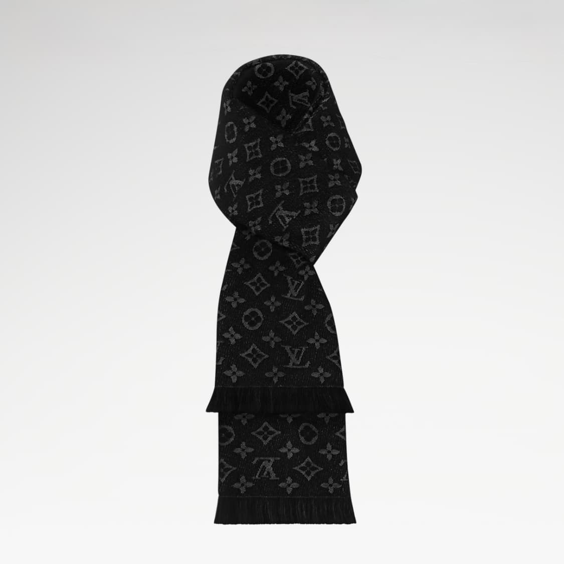 [미사용/선물가능] 루이비통 모노그램 클래식 머플러 목도리 풀구성 상품이미지9