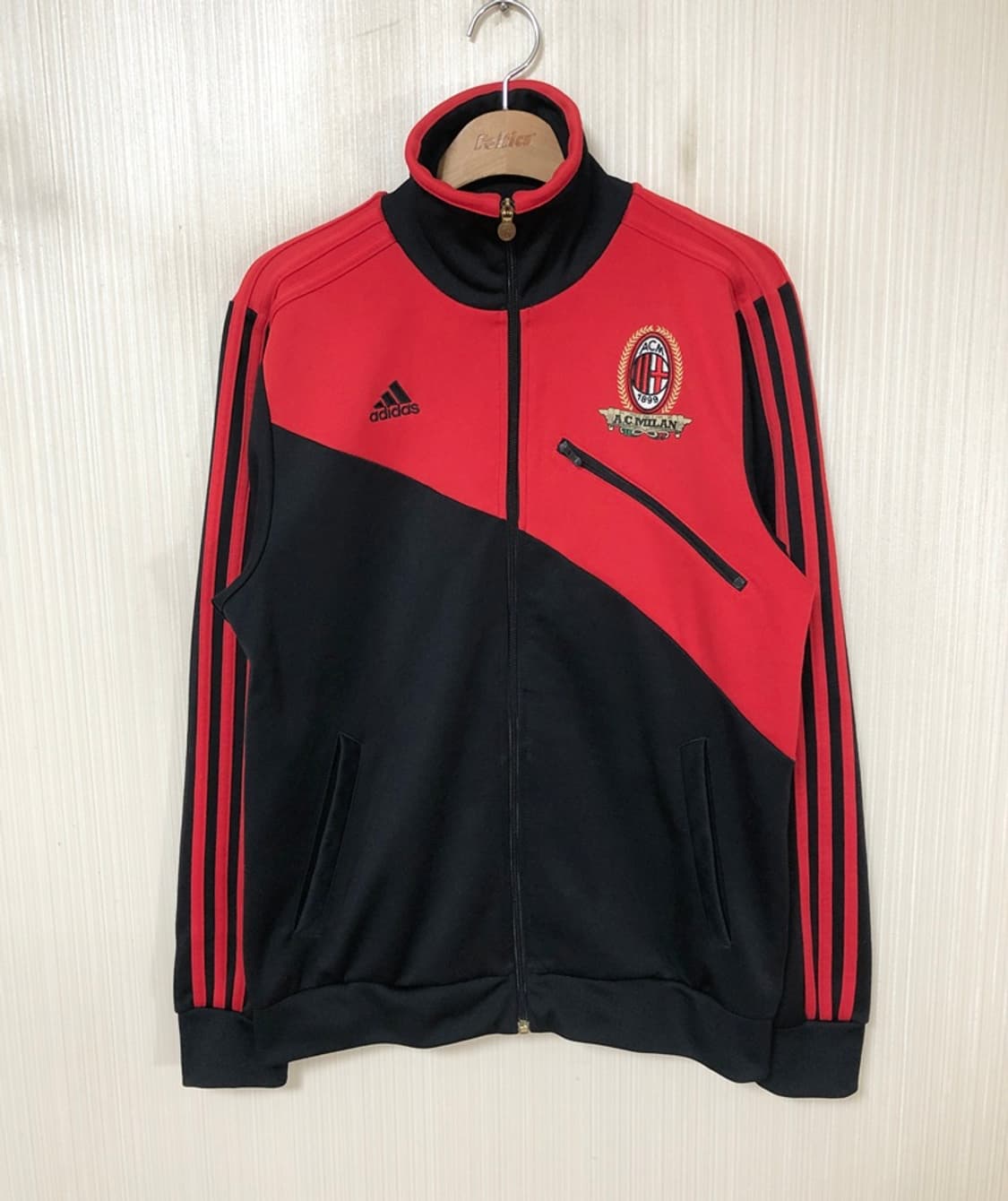 아디다스 10-11 AC밀란 검빨 빈티지 트랙탑/트랙슈트 M(해외) 상품이미지1