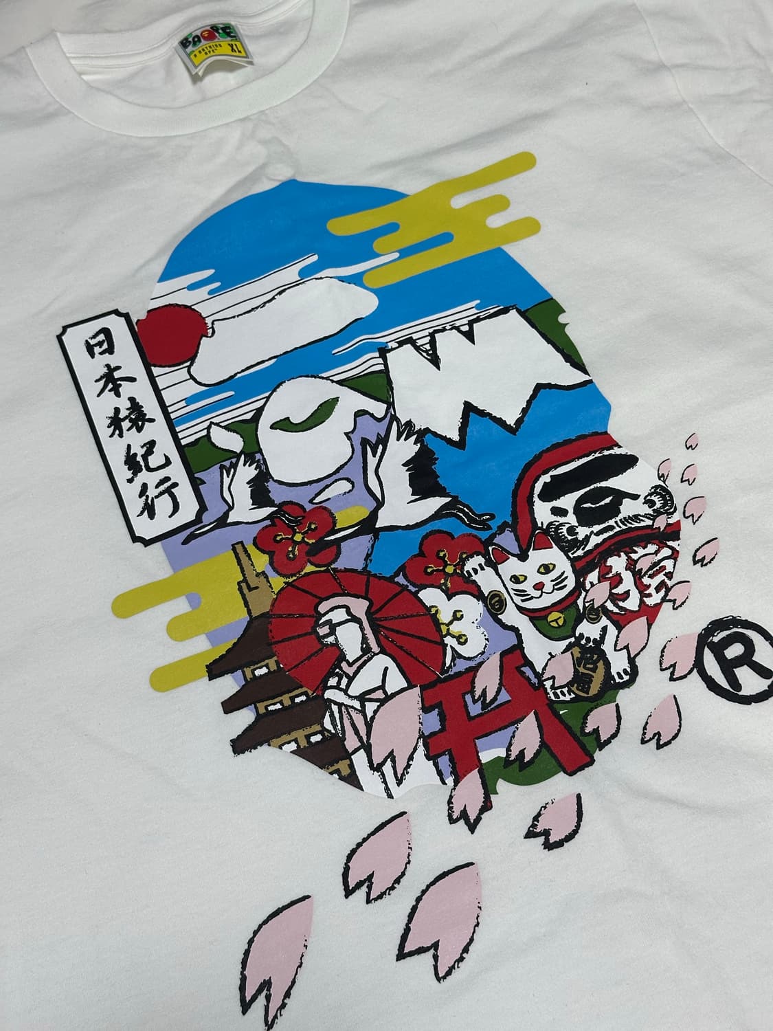 베이프 일본 한정 반팔티 상품이미지2