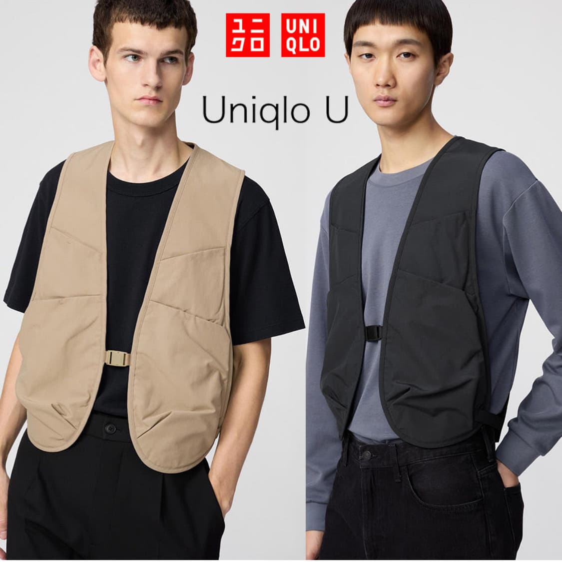 유니클로 U 유틸리티 베스트 블랙M 사이즈 새상품 팝니다! 상품이미지4