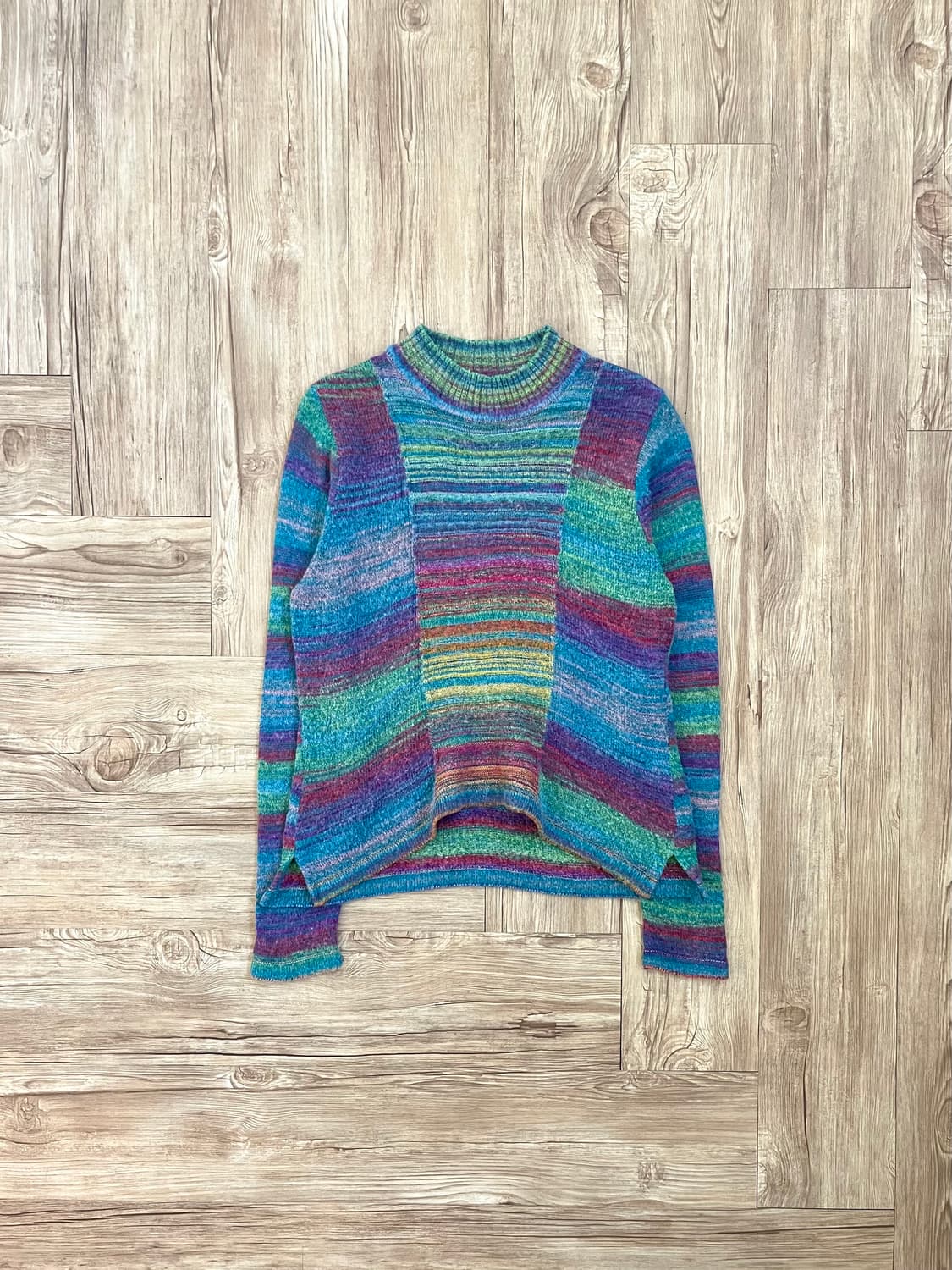 japanvtg 레인보우 스웨터 상품이미지1