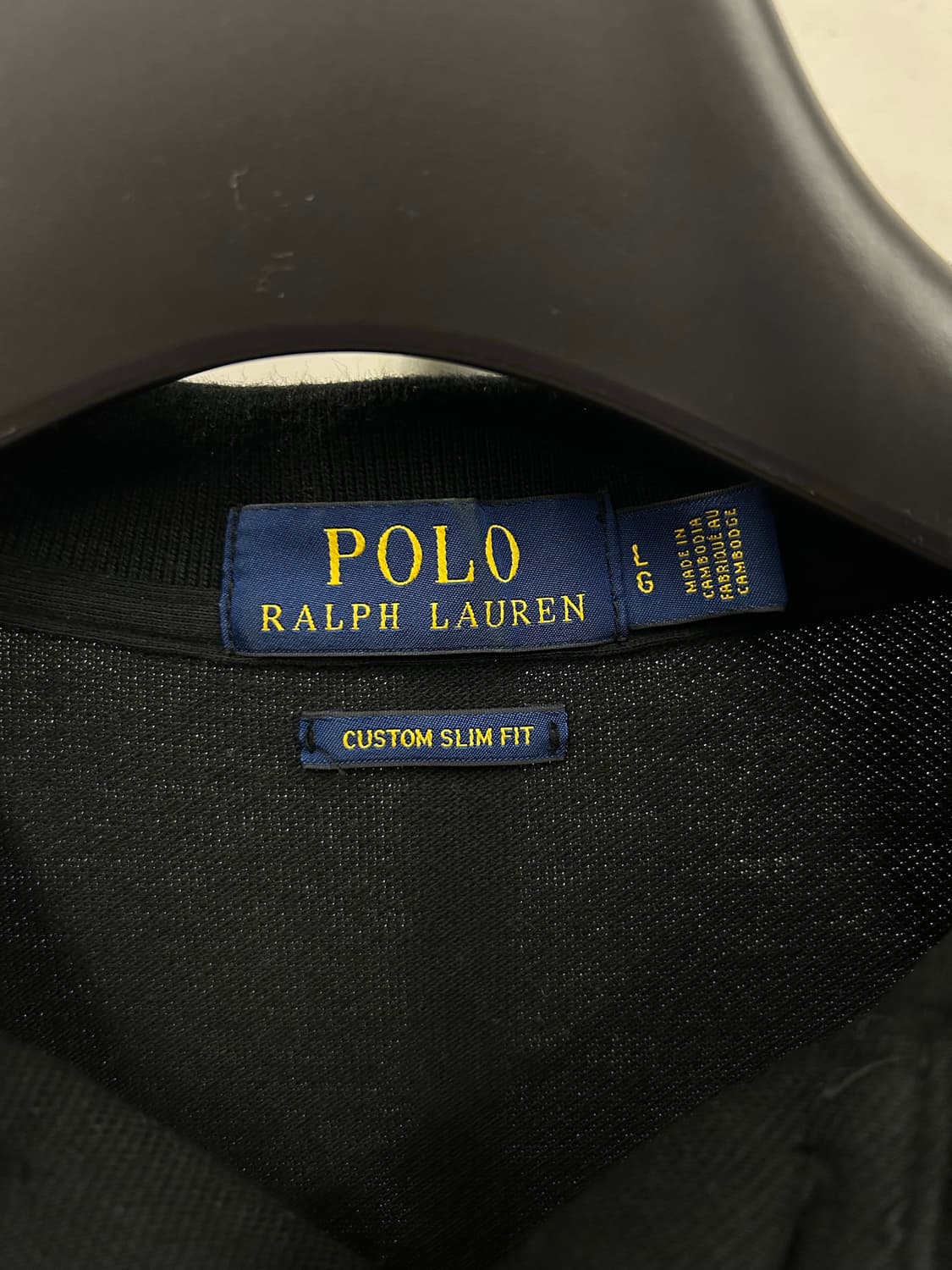 폴로 롱 슬리브 블랙 상품이미지4