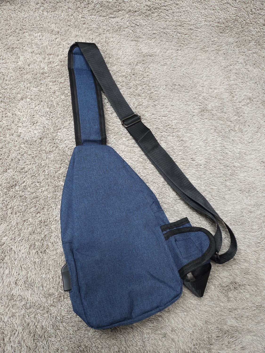 Meijieluo 블루 데님 슬링백 새제품 상품이미지5