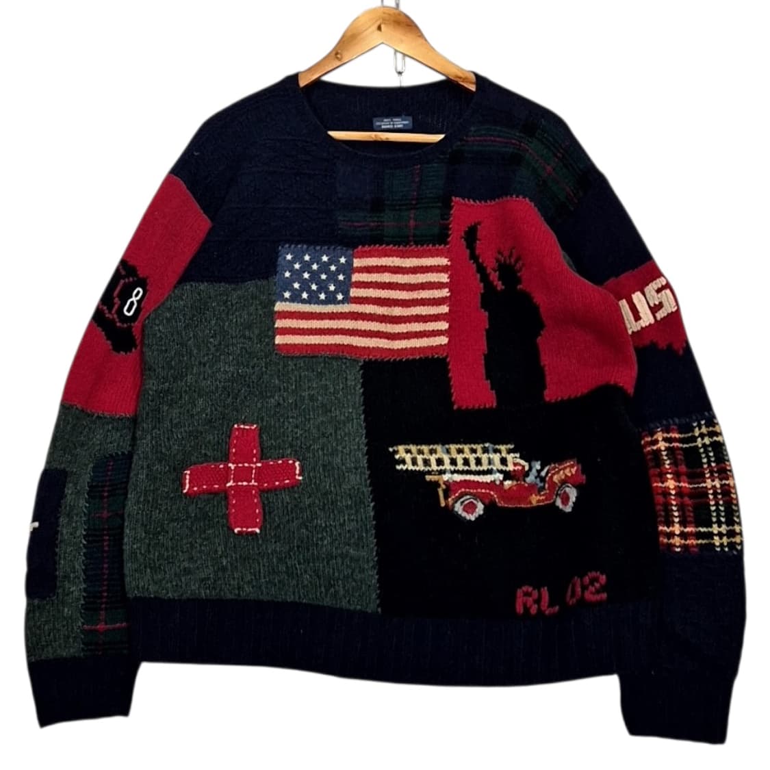 폴로 랄프로렌 뉴욕 핸드메이드 니트 상품이미지1