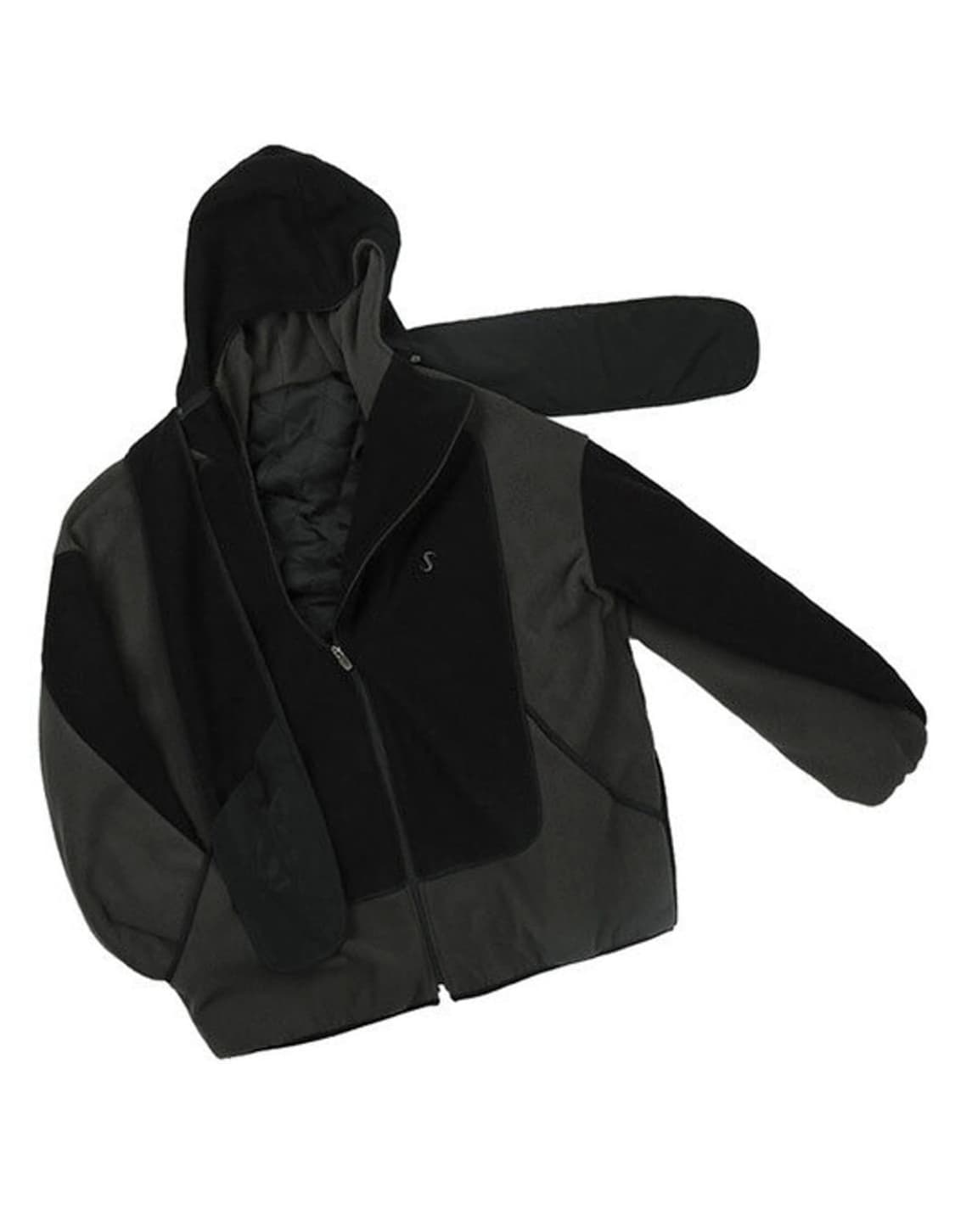 OJOS 오호스 머플러 집업 플리스 상품이미지2