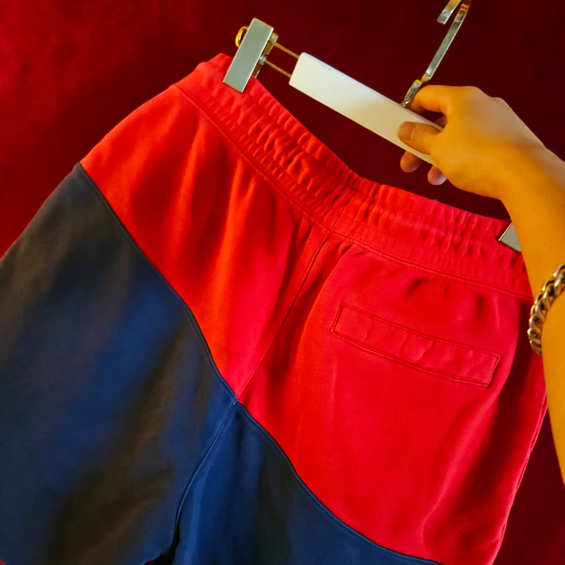 나이키(Nike) NSW 빅스우시 컬러블럭 반바지 XL size 상품이미지4