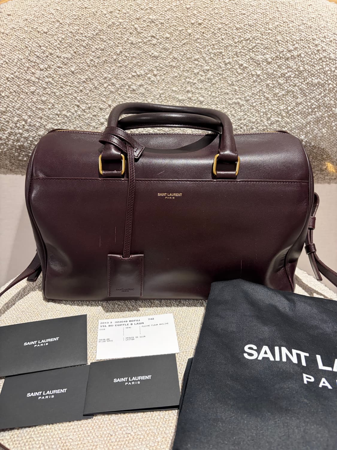 생로랑 더플백 (정품) 상품이미지7