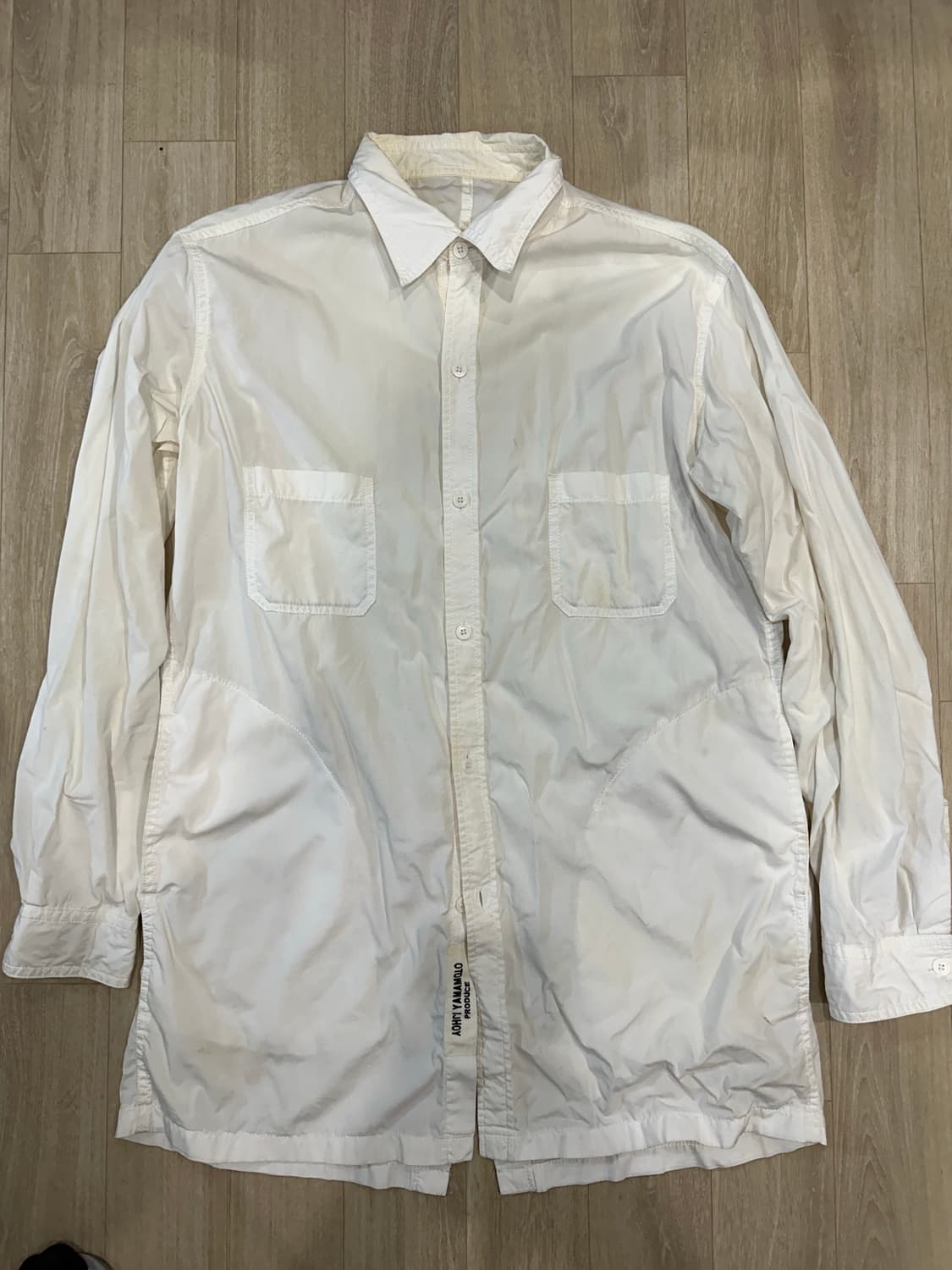 요지야마모토 뿌르옴므 셔츠 자켓 상품이미지1