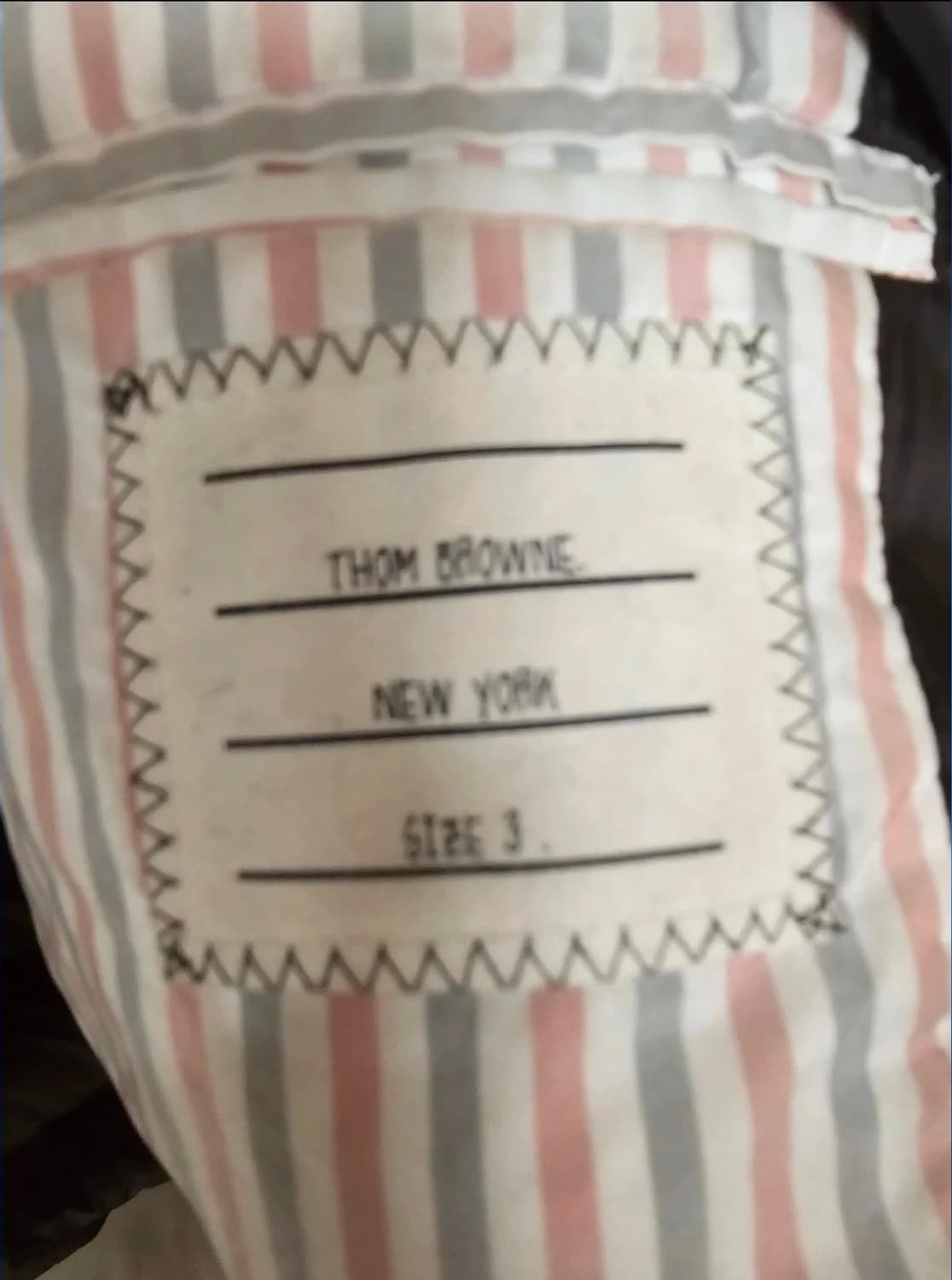 *급처*톰브라운 사선완장 구스다운 롱패딩(3/100/정품) 상품이미지7