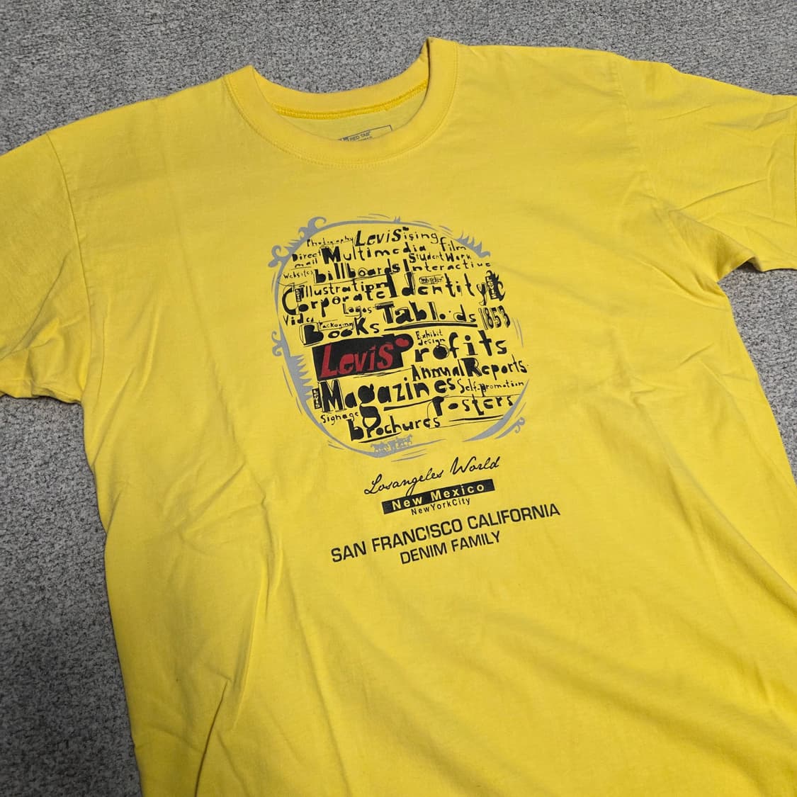 Levi's 빈티지 반팔 티셔츠 M-슬림L(95-100) 상품이미지2