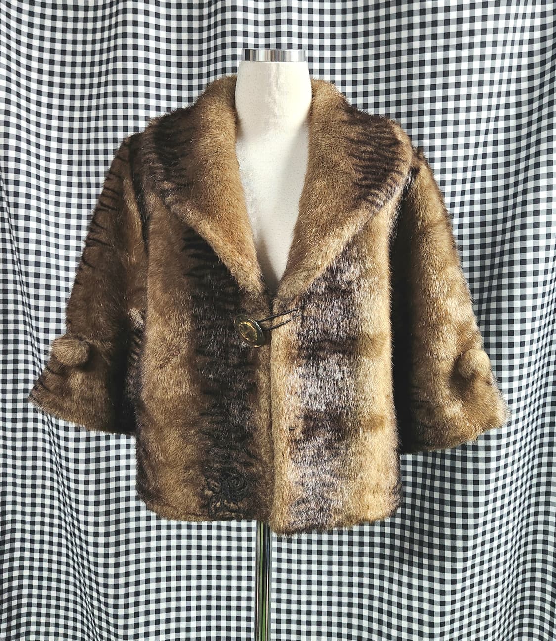 빈티지 브라운 퍼 자켓 / 클래식 무드 상품이미지3