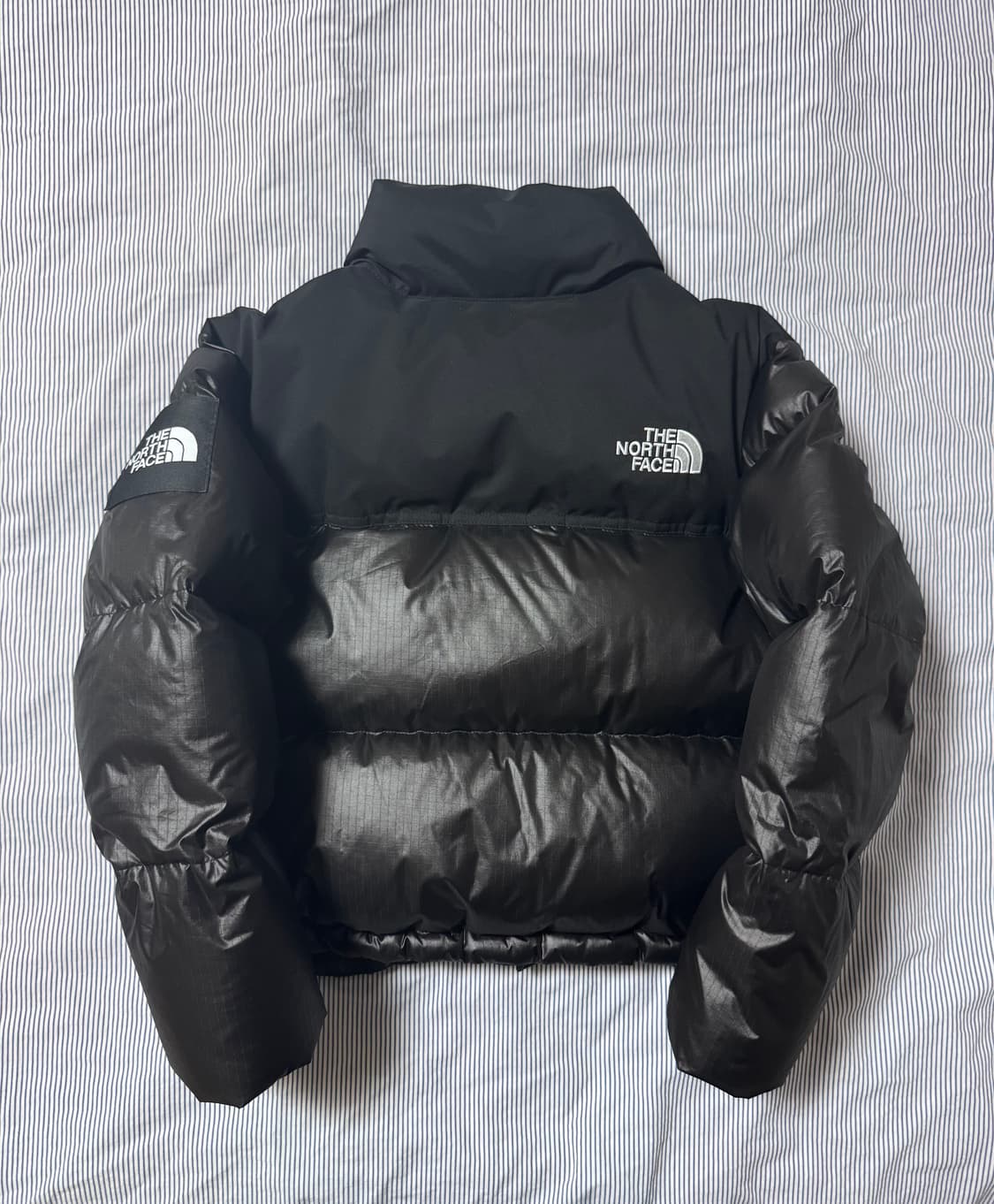 W 노스페이스 화이트 라벨 노벨티 눕시 다운 자켓 블랙 상품이미지3