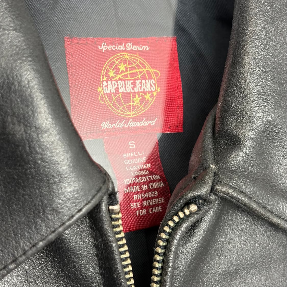 Gap 갭 가죽 자켓 상품이미지3