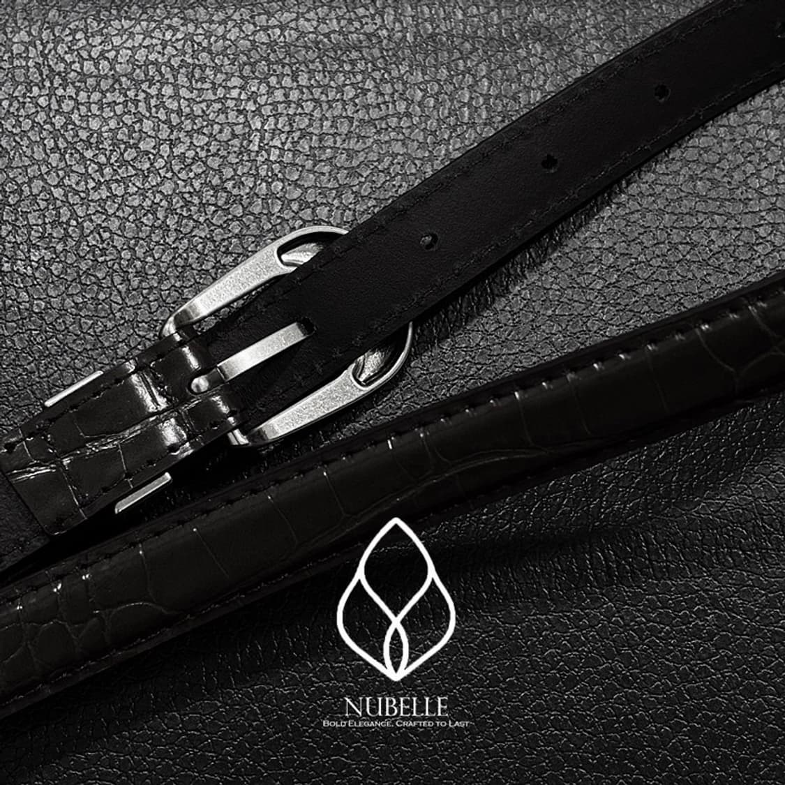 🌗 Alligator western belt / 크로커다일 웨스턴 벨트 상품이미지8