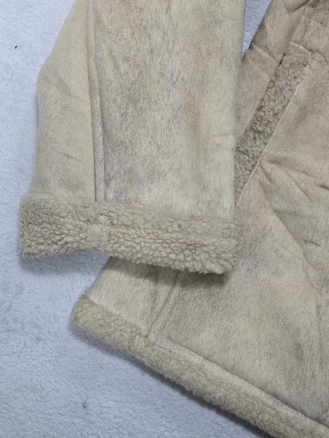 니콜클럽포맨 빈티지 워싱 스웨이드 자켓 상품이미지5