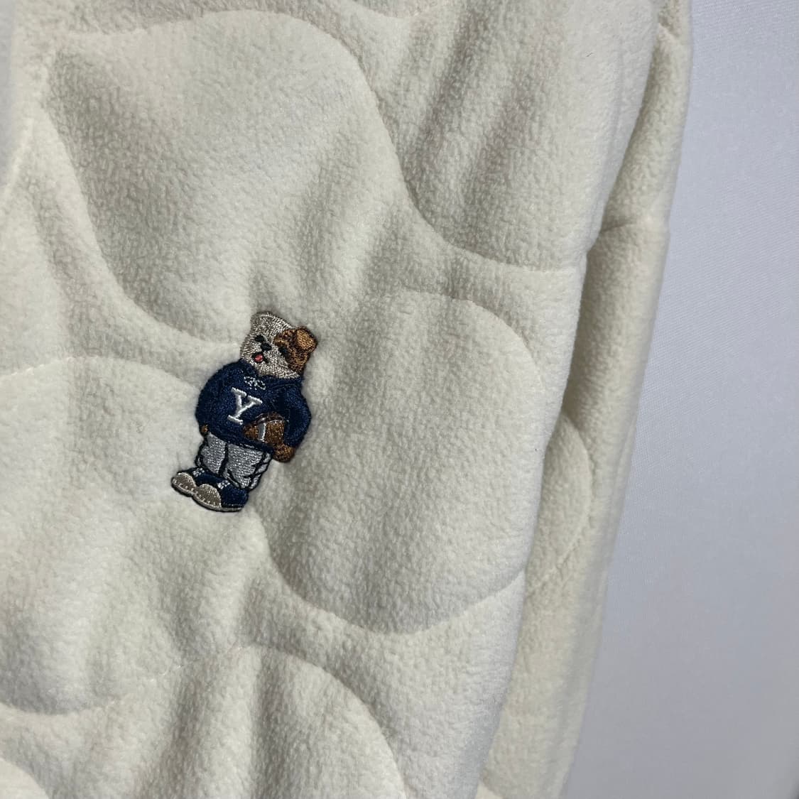 예일 퀼팅 플리스  자켓  상품이미지4