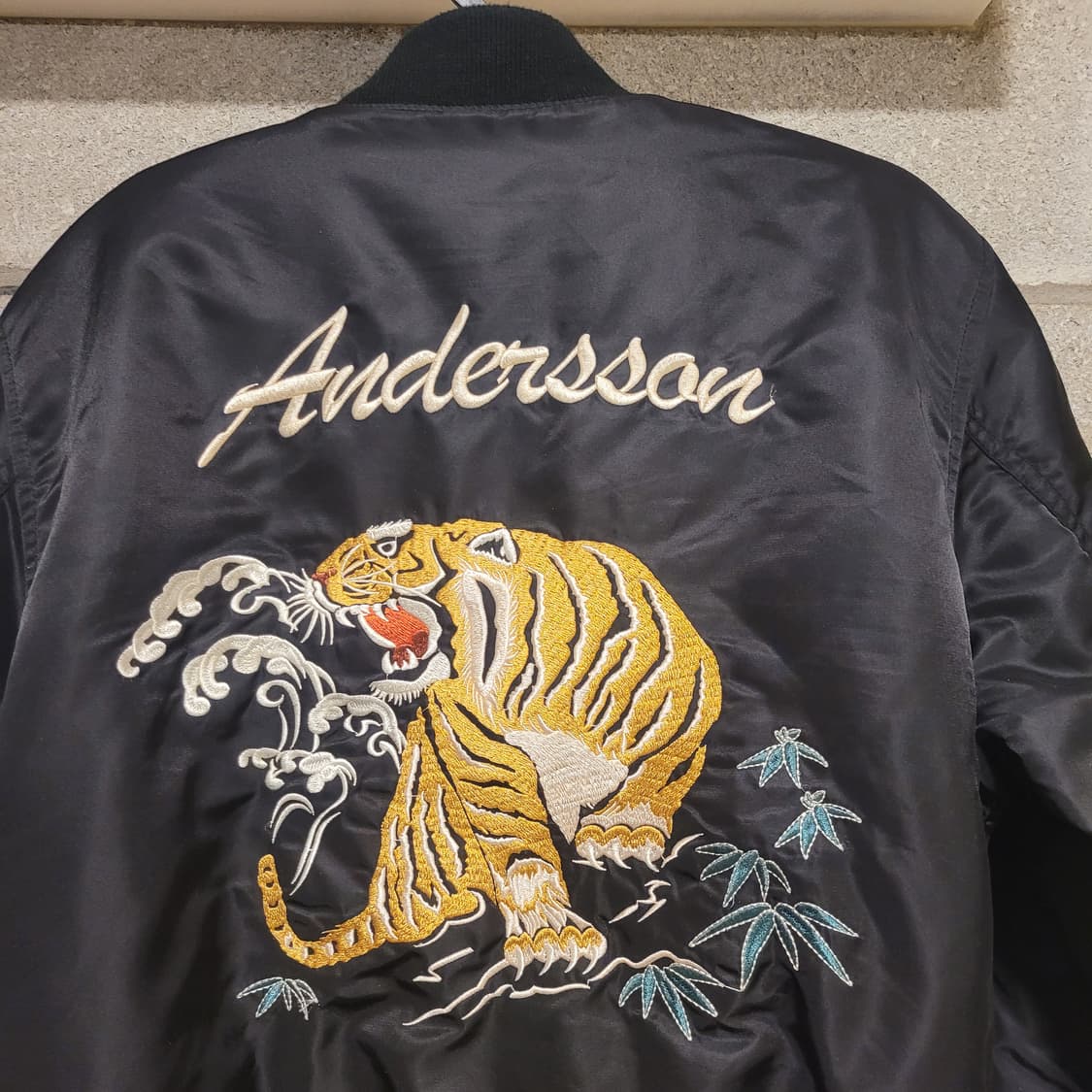 쇼트 X 앤더슨벨 타이거 MA-1 L 상품이미지4